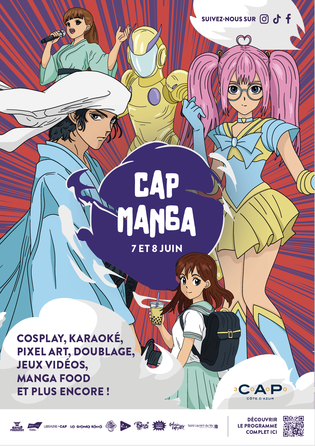 CAP MANGA