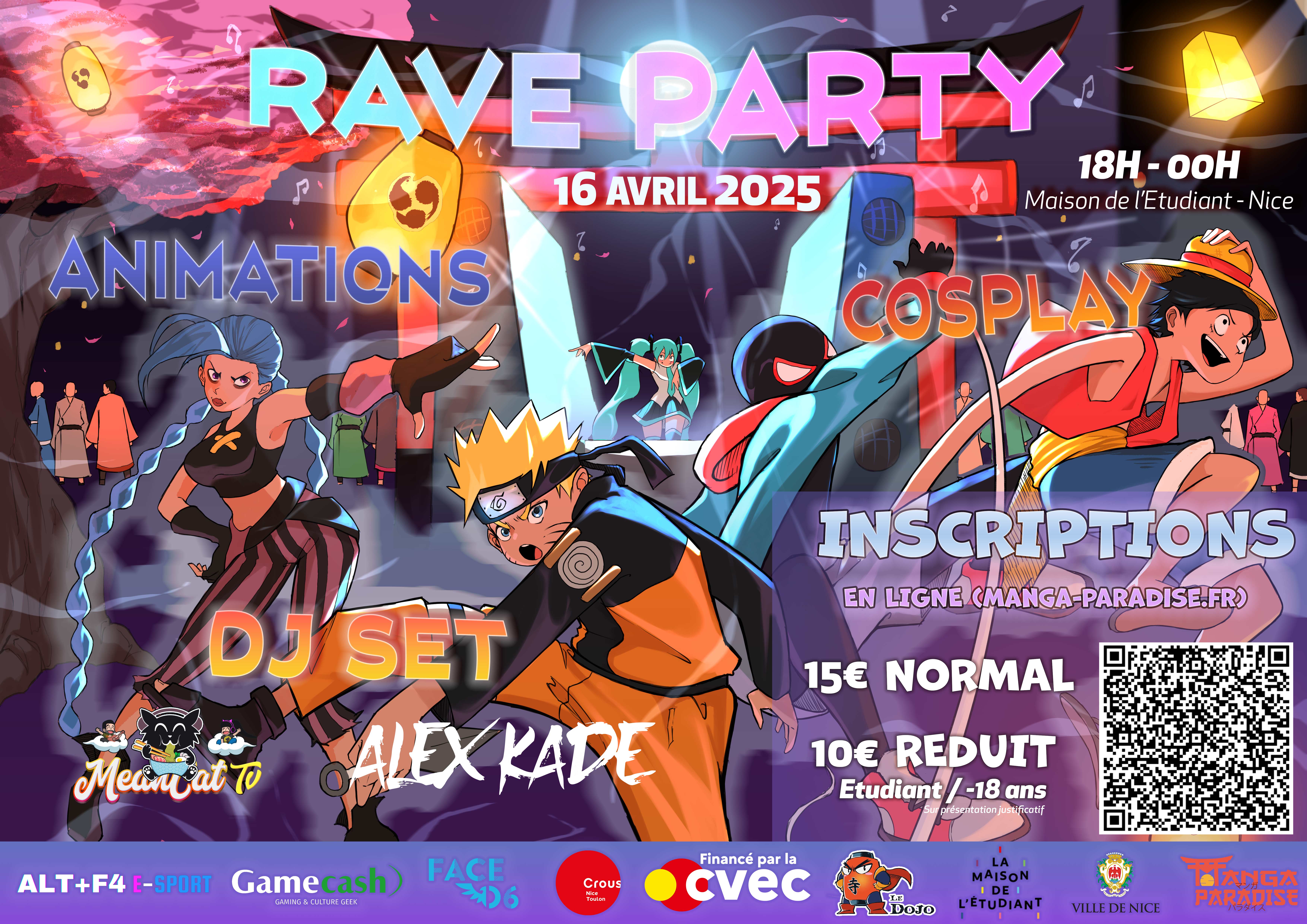 RAVE PARTY COSPLAY